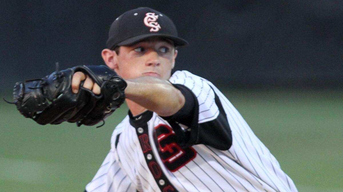 JOHN FITZHUGH/SUN HERALD 
 Former St. Stanislaus standout Greer Holston signed with Ole Miss on Wednesday, the first day of the early signing period.