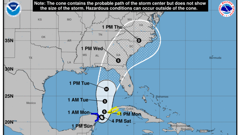 Tropical Storm Idalia strengthening in the Gulf. Here’s the forecast for Myrtle Beach, SC.