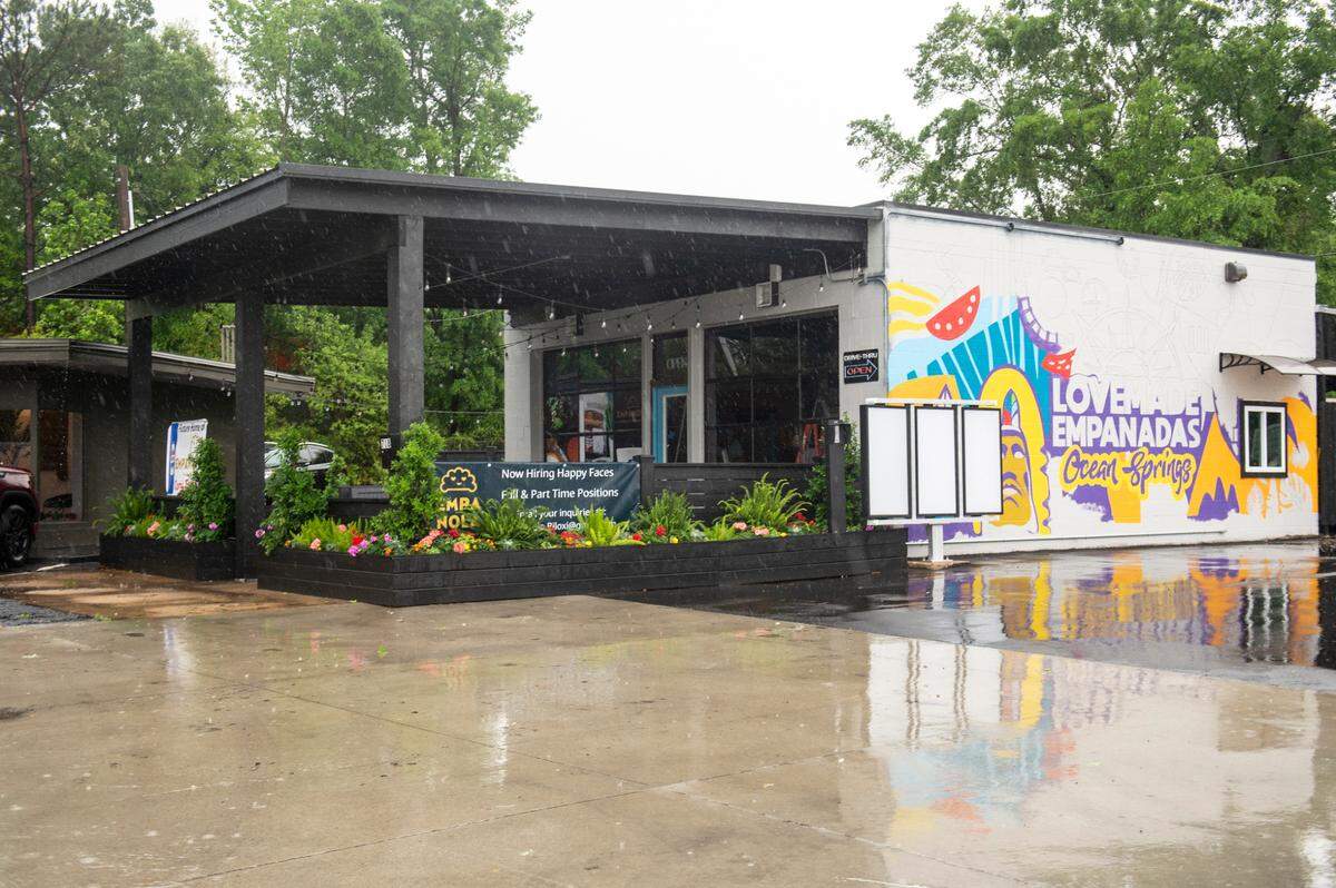 A third Empanola location in South Mississippi is on U.S. 90 in Ocean Springs. Empanola is a New Orleans-based empanada chain.