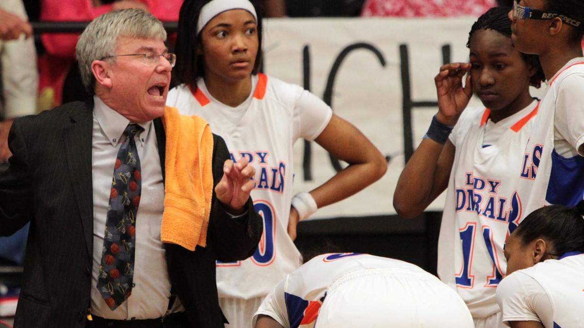 JOHN FITZHUGH/SUN HERALD 
 Coach Donny Fuller's Gulfport girls basketball team won the Lady Admiral Thanksgiving Classic on Wednesday.