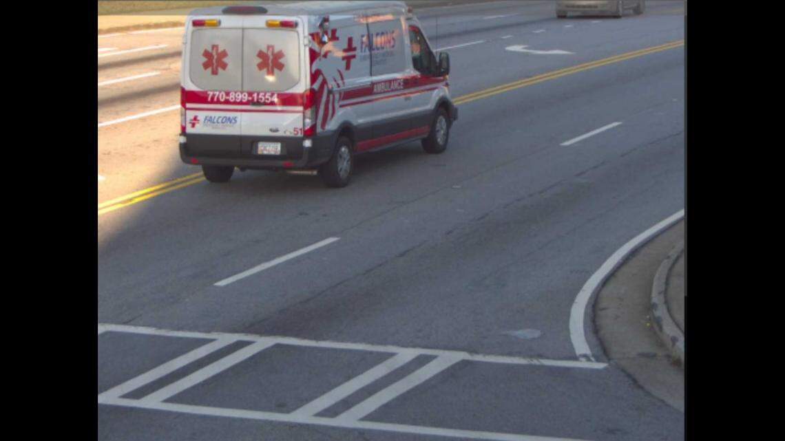 Atlanta Police are looking for the person who stole an ambulance from Grady Memorial Hospital early Tuesday.
