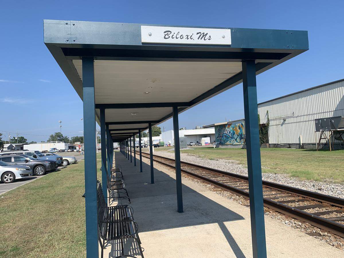 Amtrak’s first Mardi Gras service arrival in Biloxi was delayed by about an hour Monday.