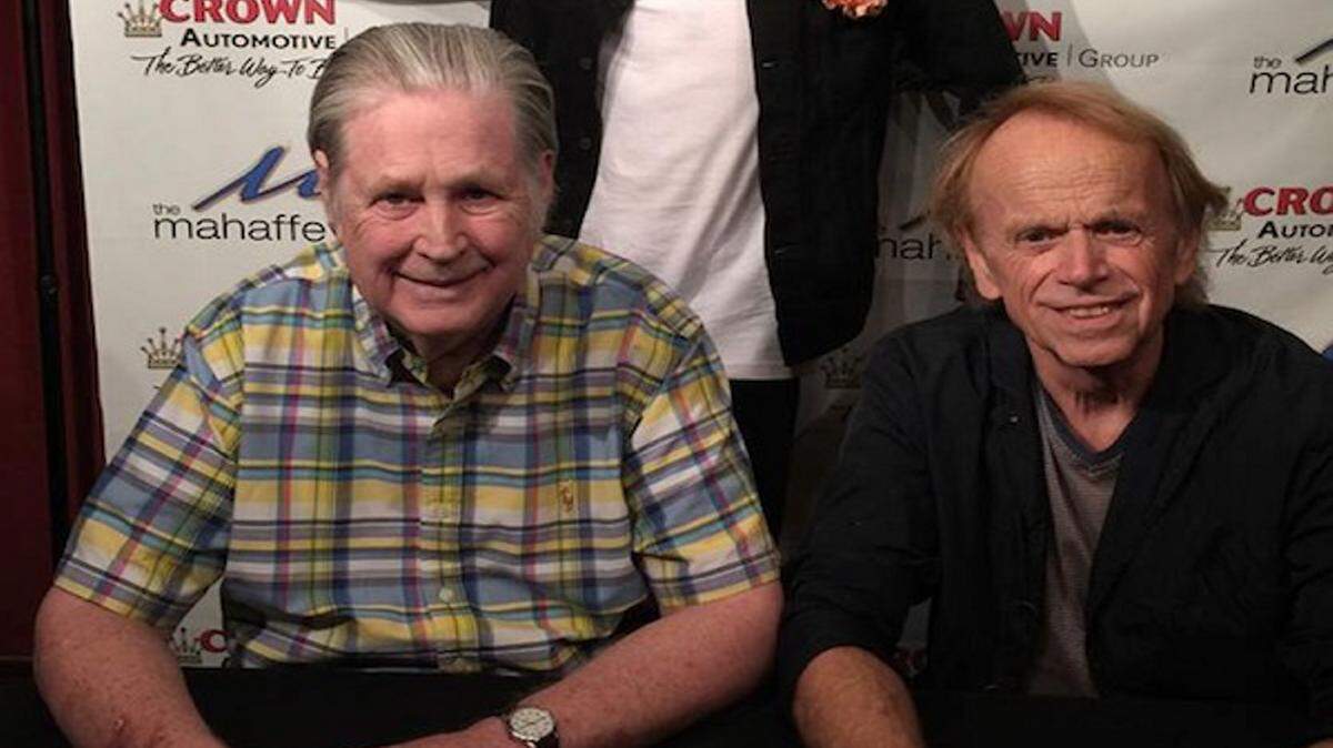 Brian Wilson, left, will be joined by longtime friend and Beach Boys bandmate Al Jardine and former Beach Boys guitarist Blondie Chaplin at 8 tonight at the IP Casino and Resort.