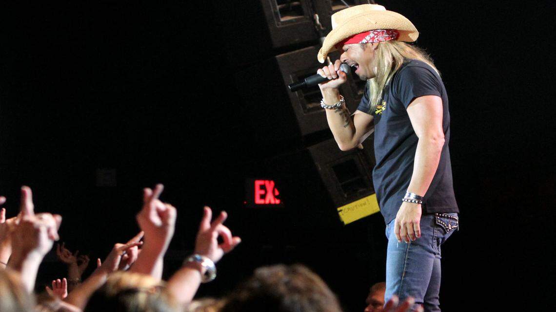 TIM ISBELL/SUN HERALD/FILEBret Michaels performs before an enthusiastic crowd at the Hard Rock Casino in Biloxi in 2015.