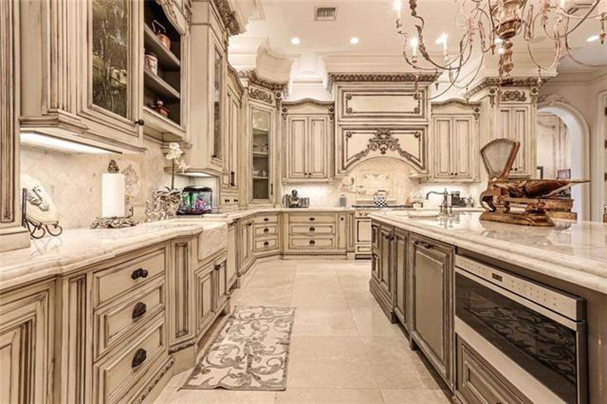 The home includes a chef's kitchen and butler's pantry, according to the listing.