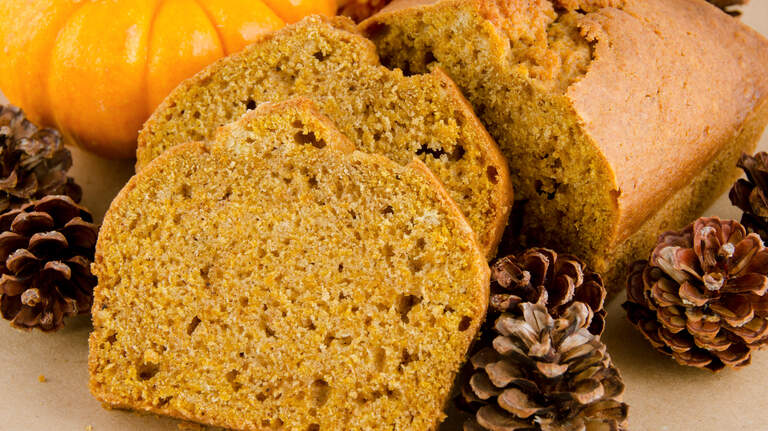 Sweet, Spiced Pumpkin Bread is an easy fall recipe for anyone to bake