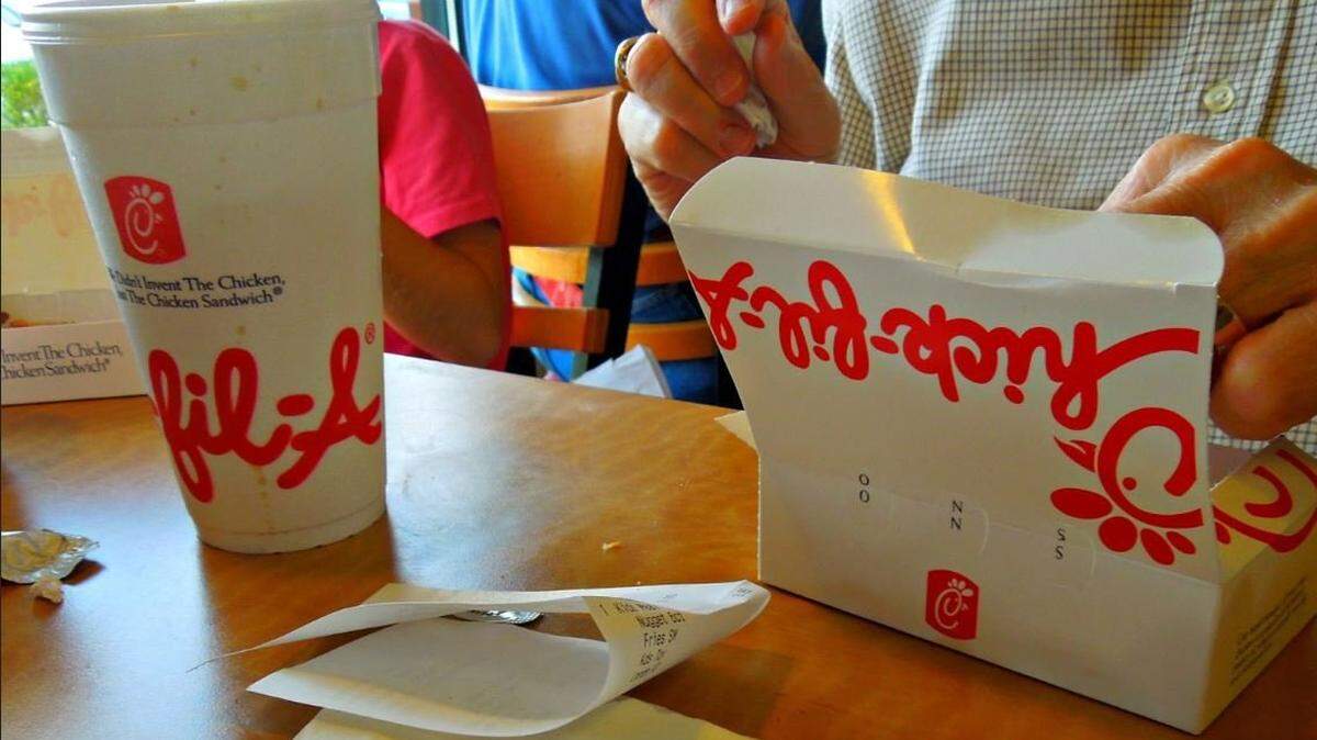 To redeem the deal, diners in the Triangle must order through the Chick-Fil-A app. 