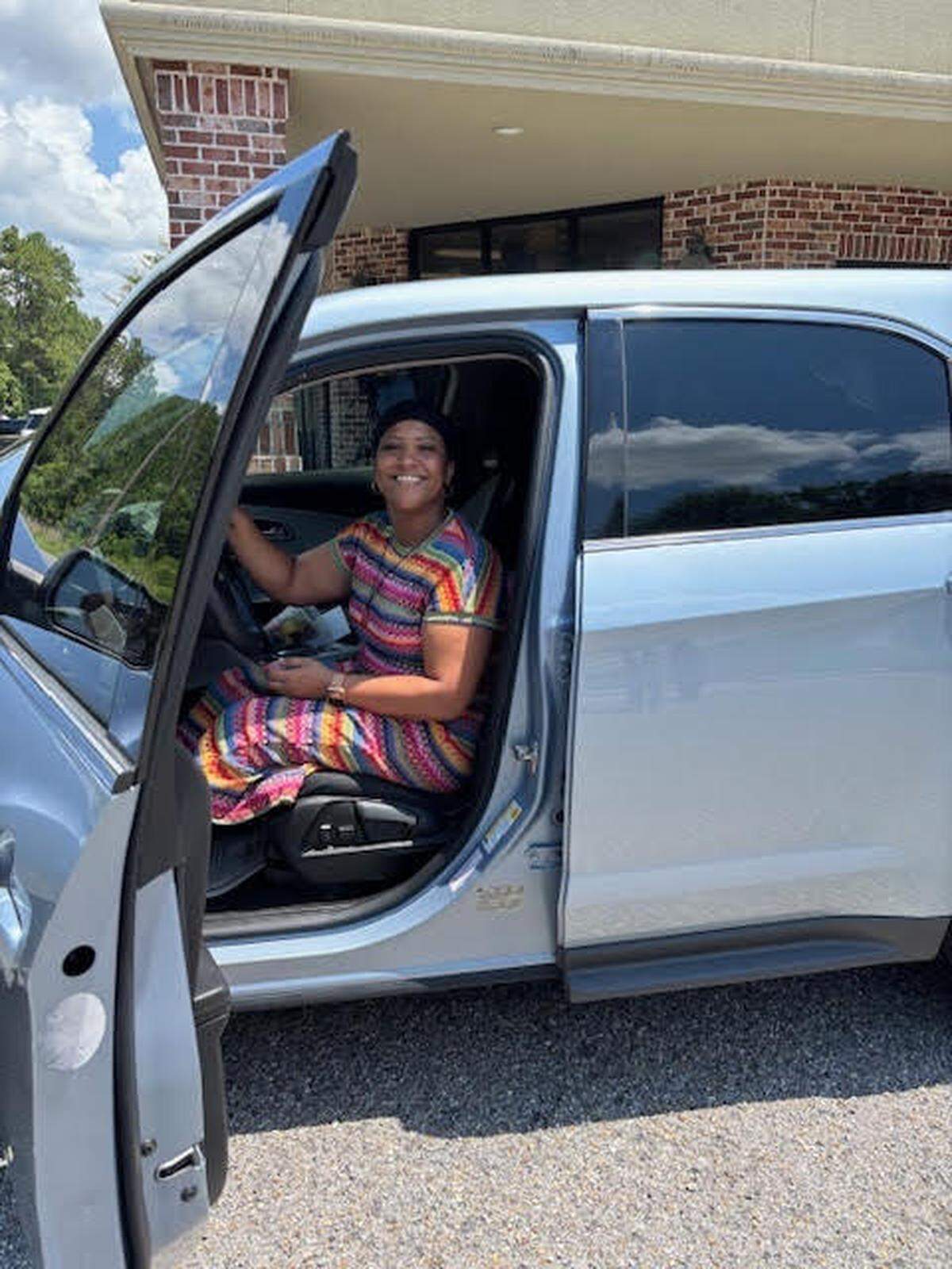 Alicia Robinson served in the Air Force for six years before returning to Biloxi to pursue a nursing assistant degree.