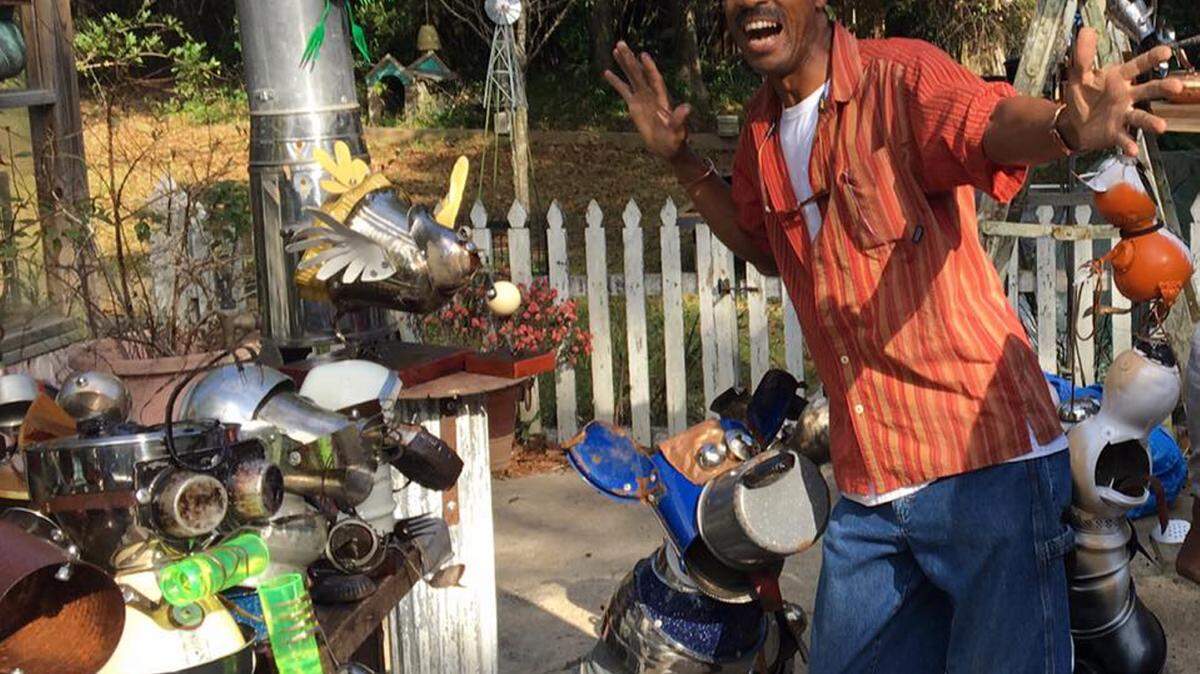 COURTESY ART IN THE PASSArtist Spencer Gray, named Best in Show at the 2015 Art in the Pass, returns this year with his quirky creature creations.