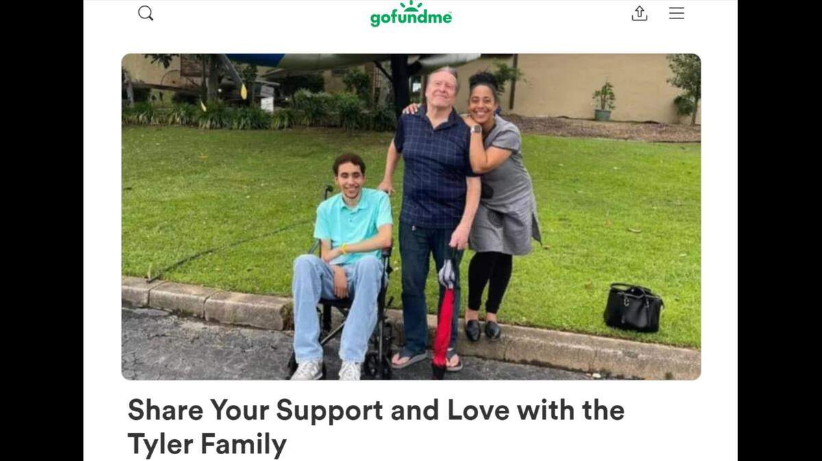 Randy Tyler (center) and his son Jason Tyler (left) were found dead after a fire broke out at their Georgia home on Christmas Day, fire officials said.