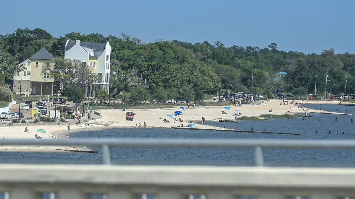 File Photo: Front Beach in Ocean Springs