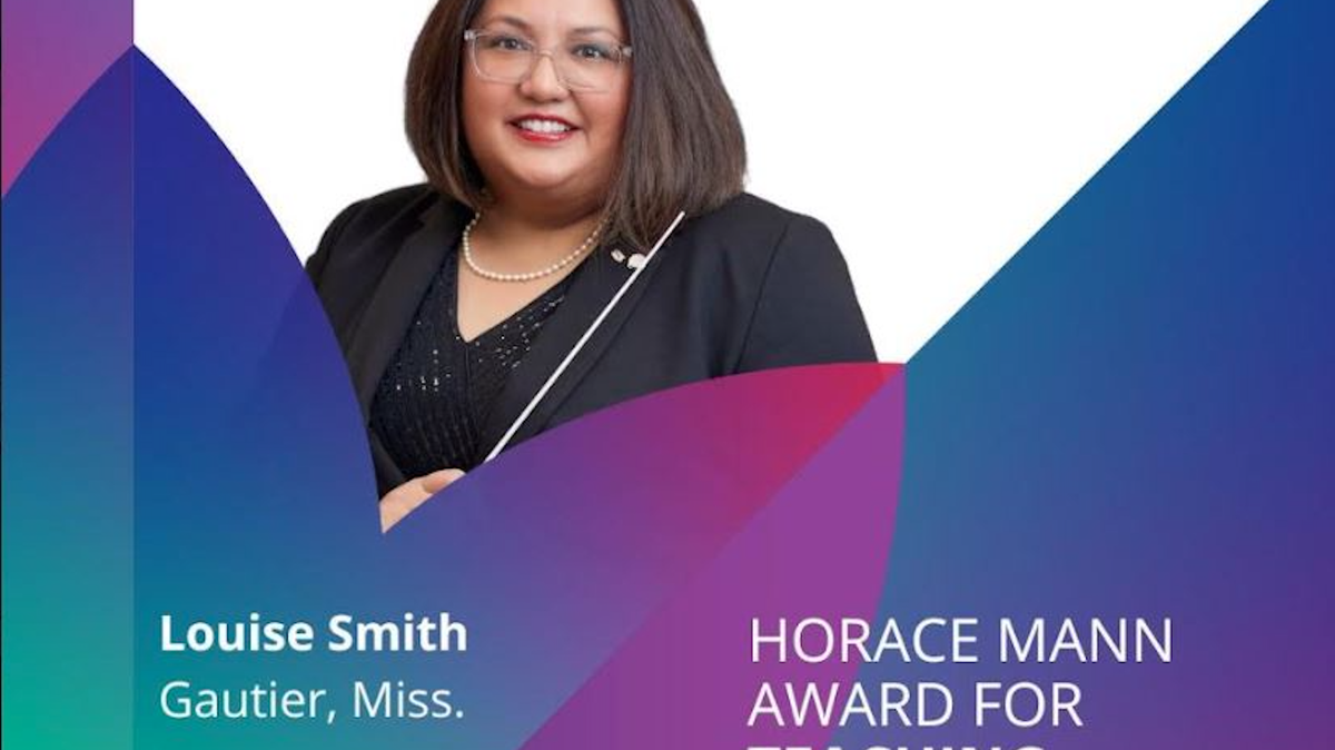 Gautier Middle School Band Director Louise Smith has earned one of public education’s top honors.