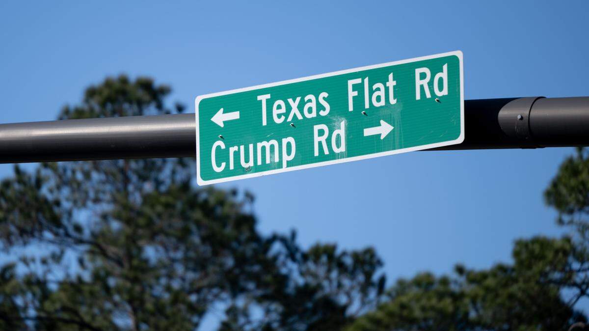 Texas Flat Road on Tuesday, Dec. 9, 2025.