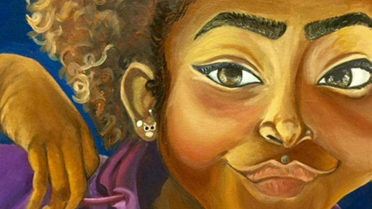 COURTESY MGCCCTalia Hunter's oil painting 'Sassy Passenger' will be on display at the MGCCC Jefferson Davis student art exhibition and competition.