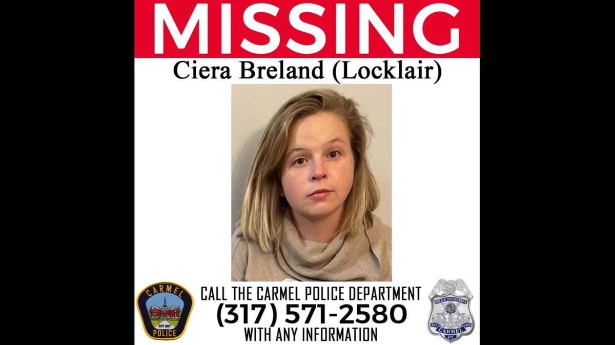 Authorities say Ciera Breland, 31, was last seen the week of Feb. 20. Her husband has been named as a person of interest in her disappearance.