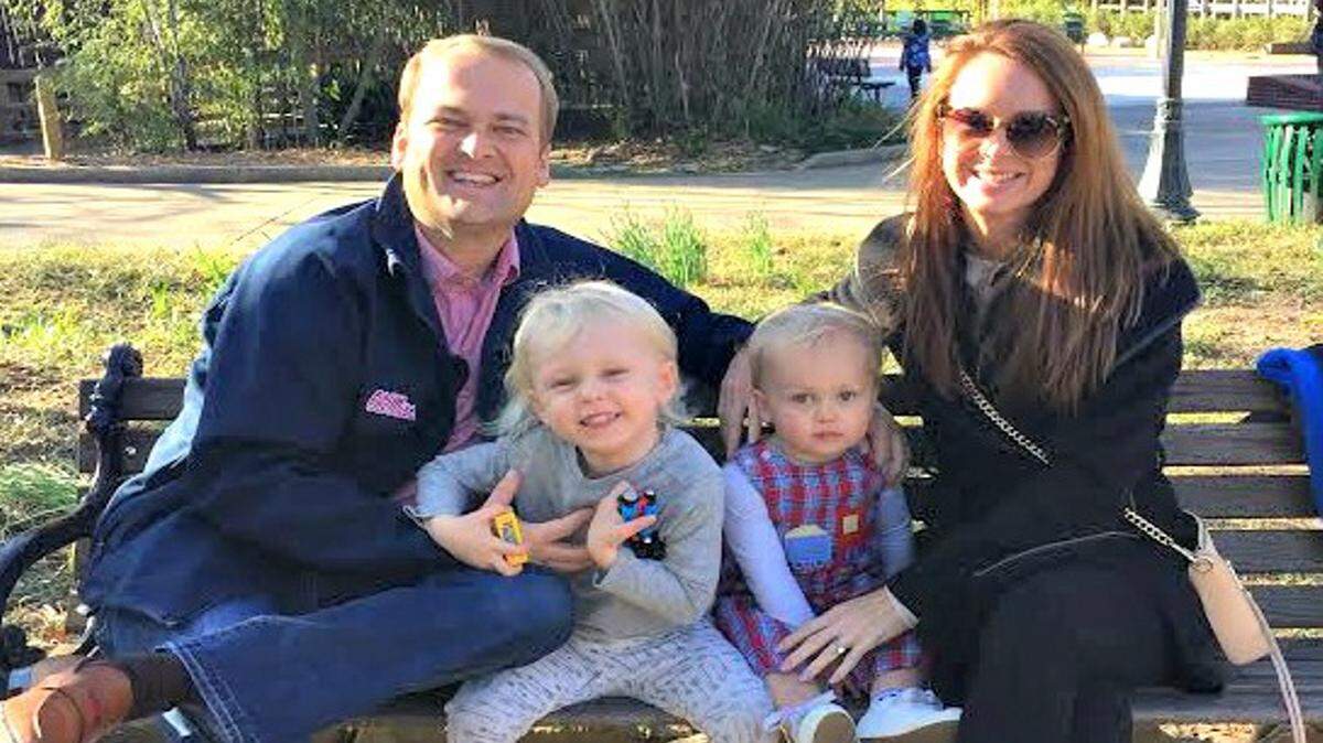 COURTESY WALKER FAMILYScott Walker, left, relaxes with sons Wren, left, Max and wife Trinity. Walker was released two months ago from federal prison. He served an additional 30 days in a Hattiesburg halfway house and the last month under house arrest in Ocean Springs.