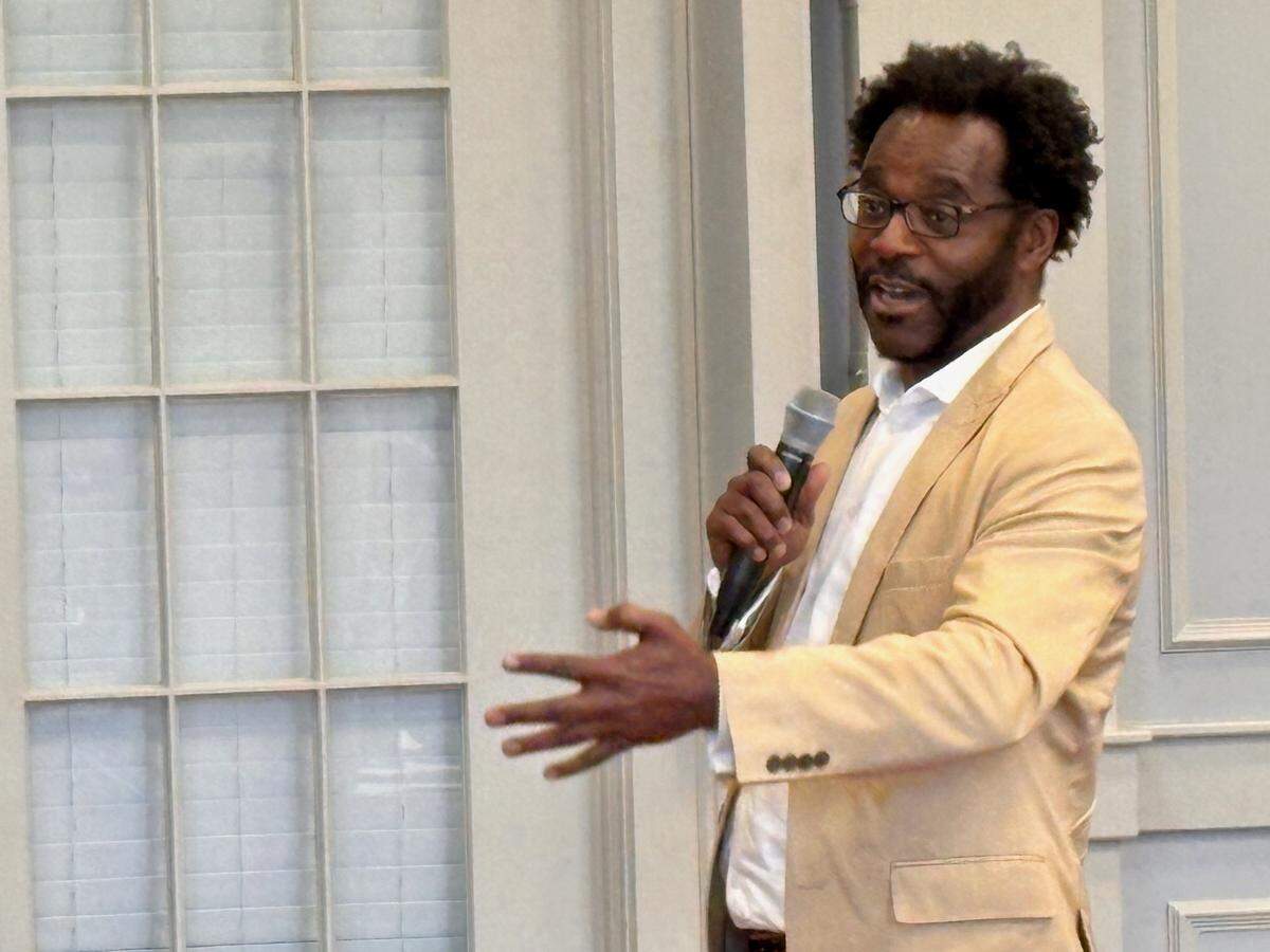 Ronnie Matthew Harris, who lost the Democratic primary for Gulfport’s Ward 3 City Council seat to incumbent Ella Holmes-Hines, appears Wednesday morning before the Gulfport Municipal Election Commission. Harris challenged her eligibility as a candidate ahead of the June 3 general election.