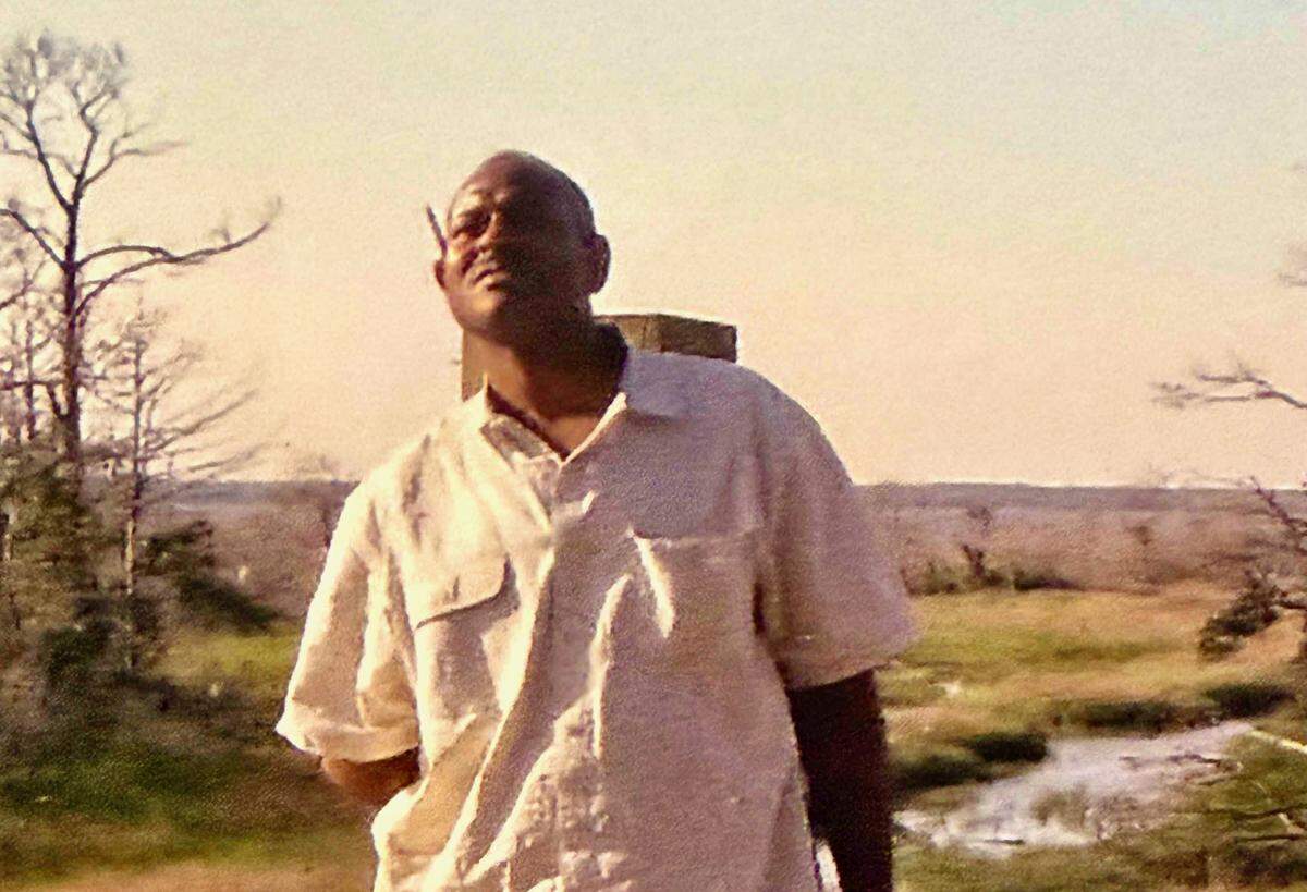 Newscaster Al Showers, who for many years covered Hancock County for WLOX-TV, stands on the property where he lost his Bay St. Louis home to Hurricane Katrina. Showers was able to rebuild and helped others do the same while covering the storm’s aftermath for South Mississippi viewers.