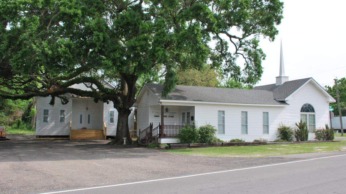 NANCY BAKER FAUL/SPECIAL TO THE SUN HERALDUnity Church of Gulfport is on East Railroad Street.