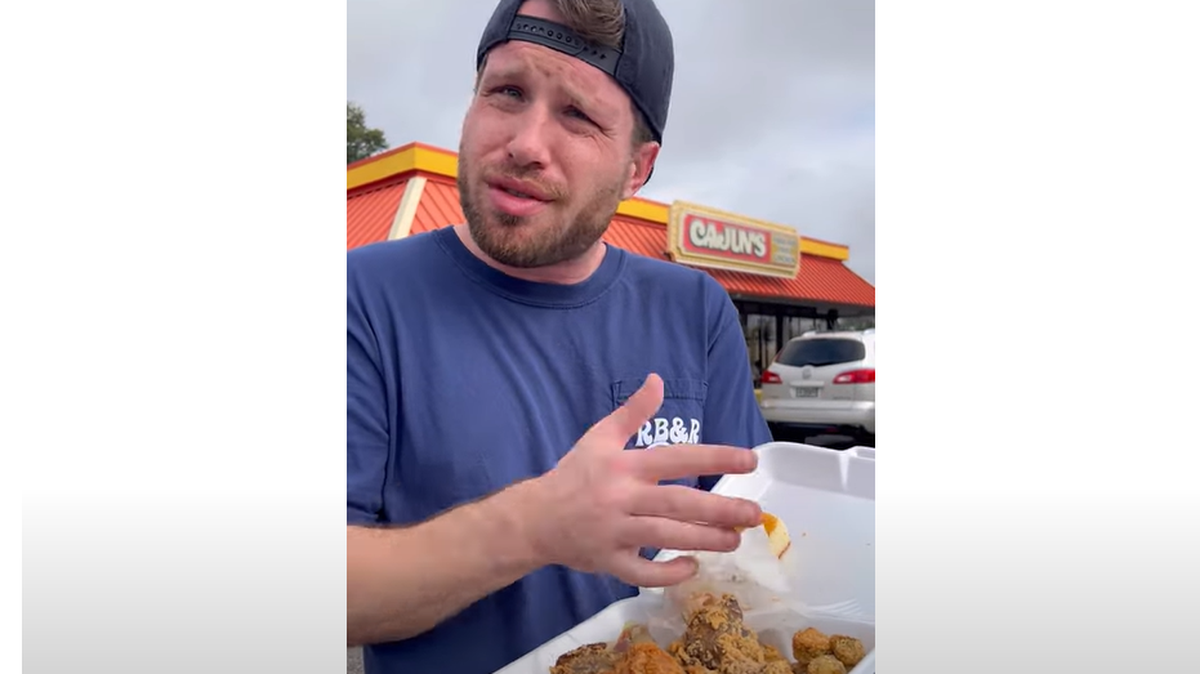 Vlogger and podcaster Devin Snow ventured outside of New Orleans, filming his first episode outside of Louisiana. Snow tried Gulfport’s Cajun’s Fabulous Fried Chicken.