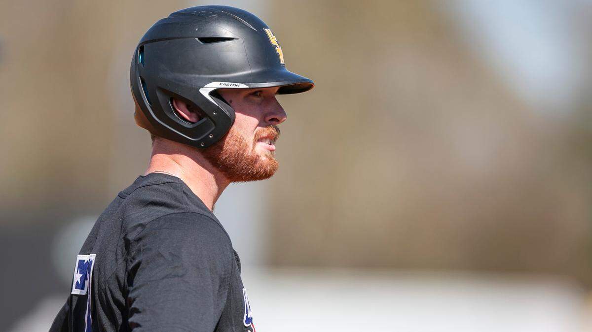 Slade Wilks during a game against Florida Atlantic University at Pete Taylor Park in Hattiesburg on Saturday, March 19, 2022.