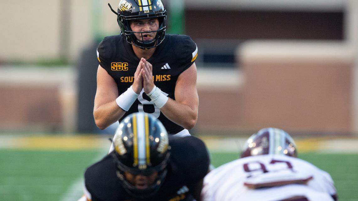 Southern Miss football’s second-half rally falls short in 50-36 loss to Texas State