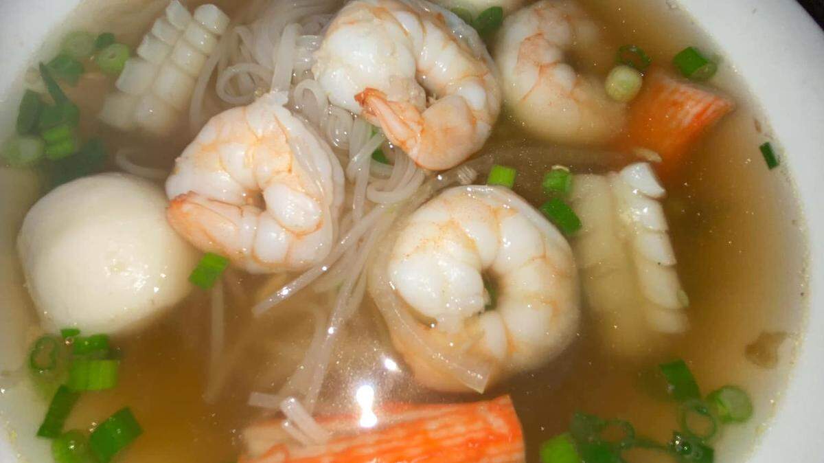 Sushilicious serves eight varieties of pho, including seafood, beef, tofu and crawfish.