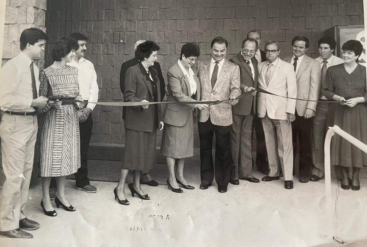 Jerry Lee celebrates the opening of the Pascagoula Jerry Lee’s grocery store in 1958. The Jerry Lee stores in Pascagoula and Gautier have been sold to Ramey’s Marketplace, another family-owned grocery chain,