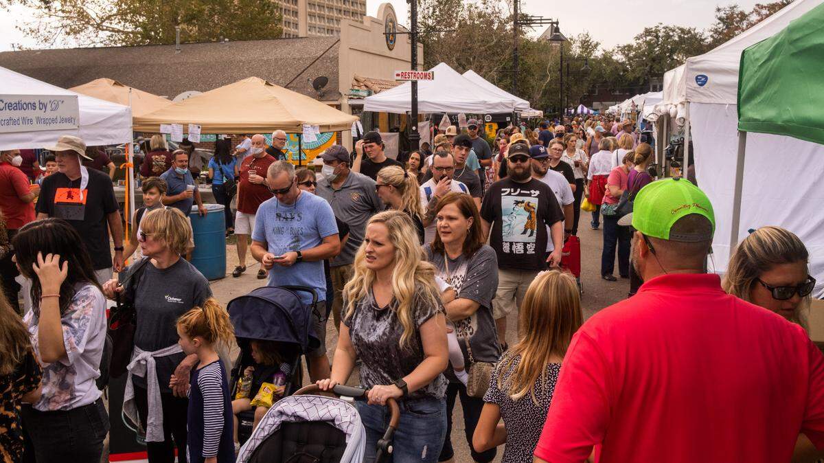 The Peter Anderson Festival is one of the many special events that take place in Ocean Springs.