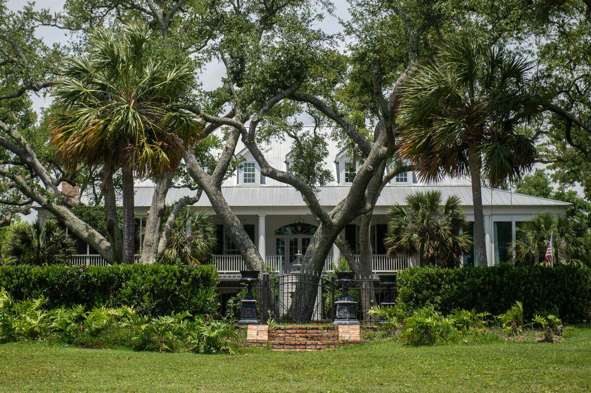 A house on North Beach Boulevard in Waveland on Friday, May 12, 2023. The house is one of the most expensive in Hancock County, according to tax assessments.