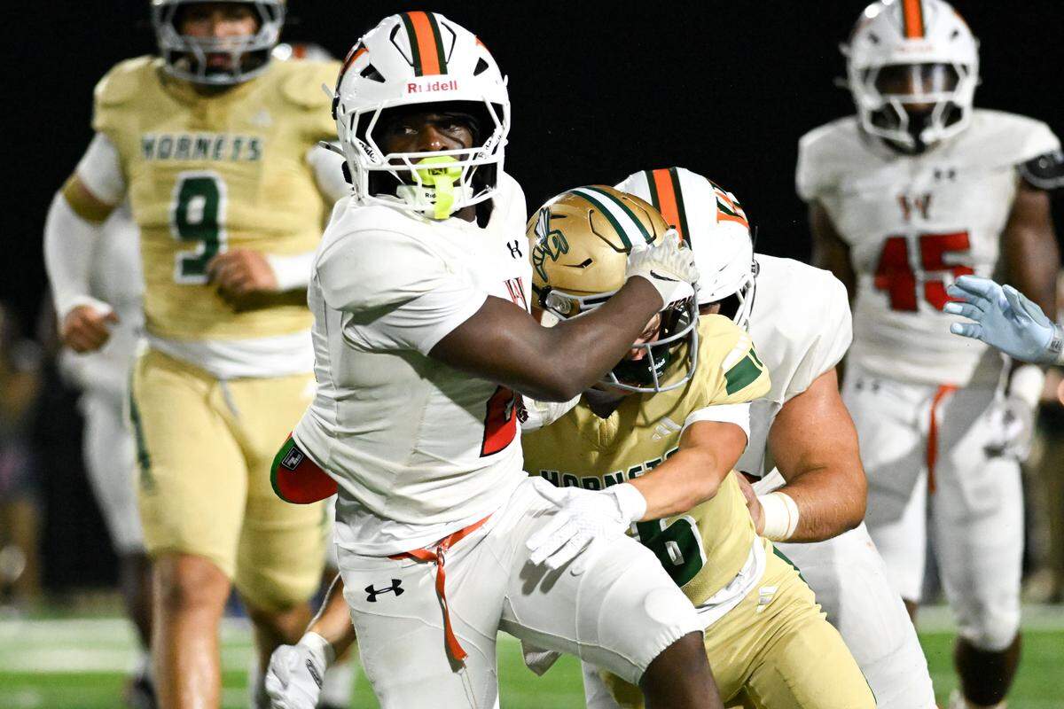 West Harrison is 1-0 in district for the first time in the 17-year history of the program.