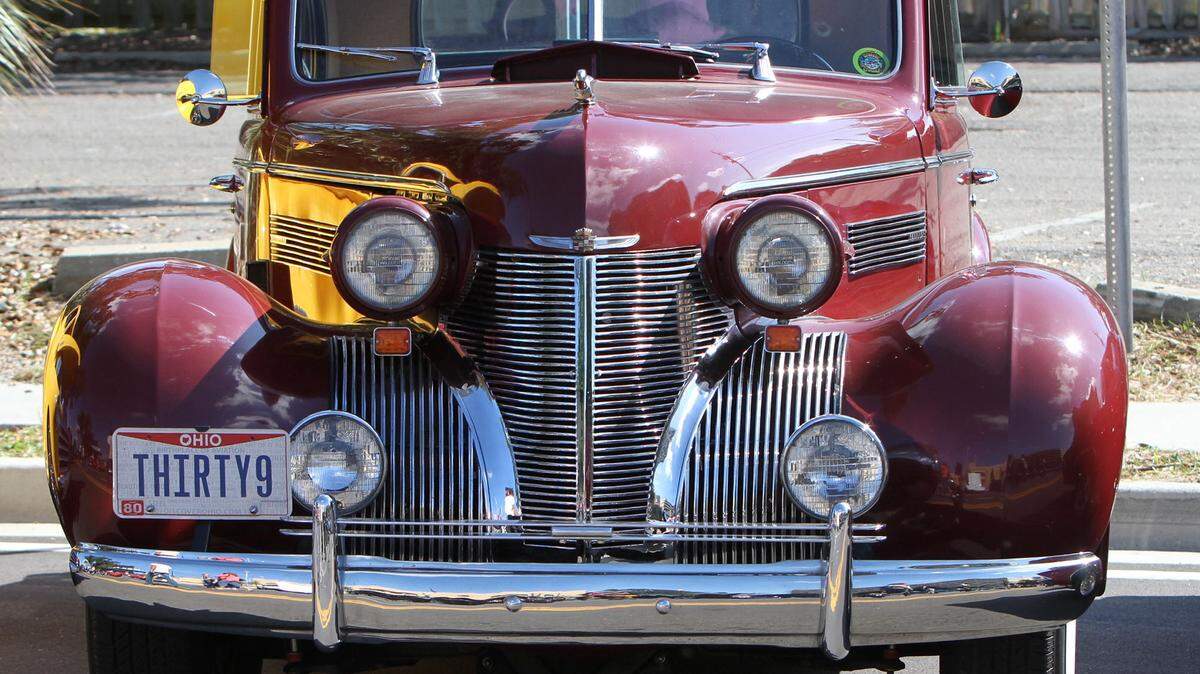 JOHN FITZHUGH/SUN HERALD 
 1939 Cadillac Series 60 owned by Ed and Janet Kelley of Marysvile, Ohio, the Cruisin' The Coast salute to the military event at MGM Park in Biloxi on Tuesday Oct. 6, 2015.