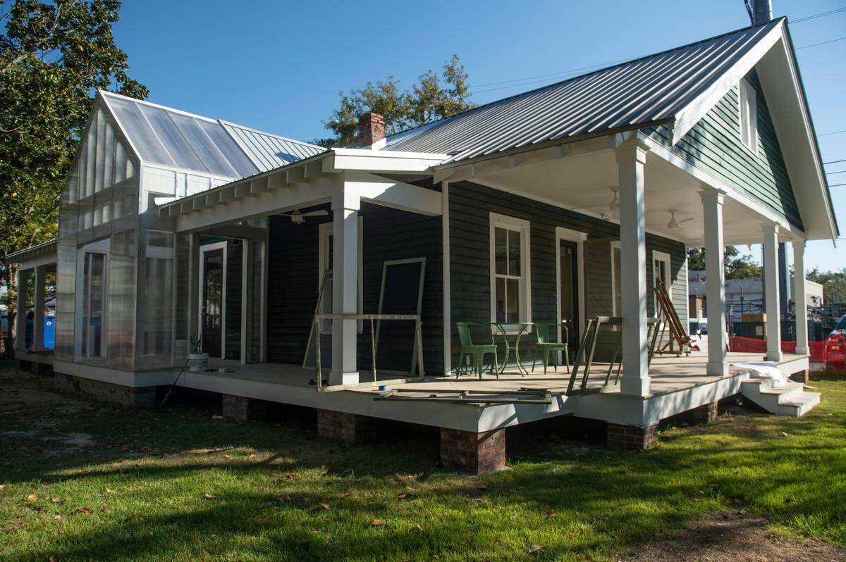 The Traveler building is at the Walter Anderson Museum of Art in Ocean Springs. It will open in early 2025.