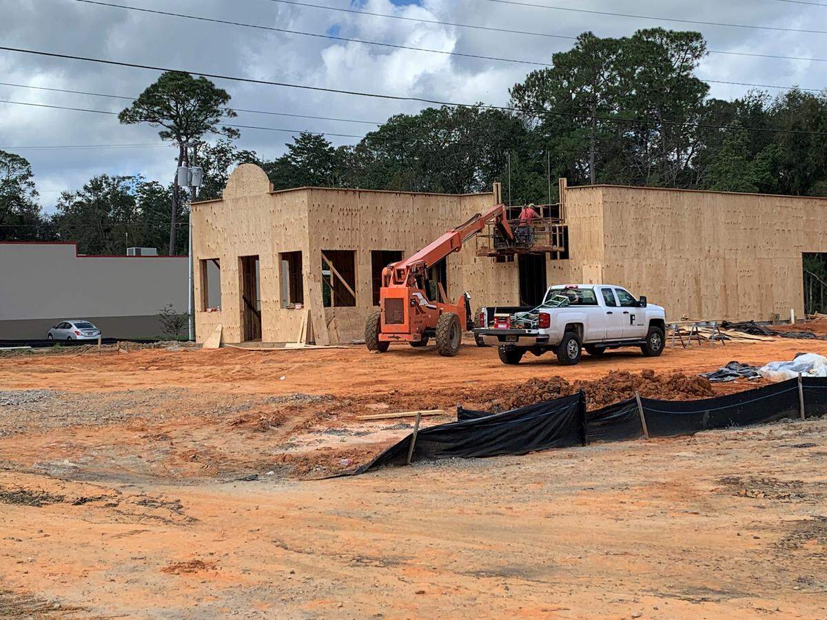 Ward’s restaurant is under construction on Mississippi 57 in Vancleave.