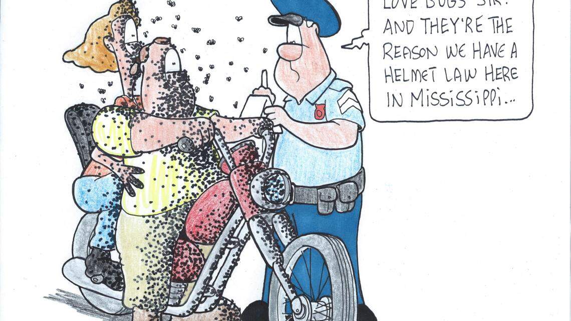 You don't have to love them but do learn to live with love bugs 