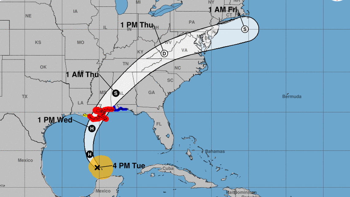 Live updates: Zeta expected to speed up, could clear the Coast by midnight Wednesday