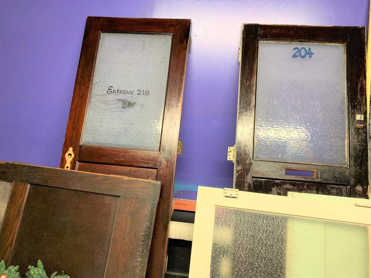 Some of the old Biloxi names are on the many doors that remain at the Barq Building, where businesses came and went for a century.