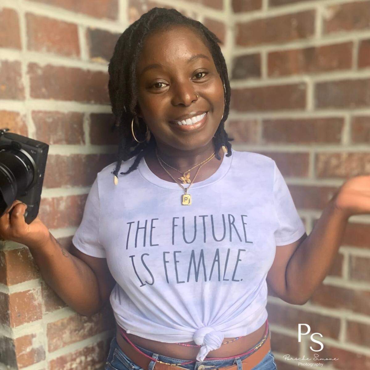 Porsche Spann, a Gulfport High graduate, launched Porsche Simone Photography in 2019. For the 2021 holiday season, she came up with the concept of a Naughty Santa photo shoot, part of her growing interest in boudoir photography.