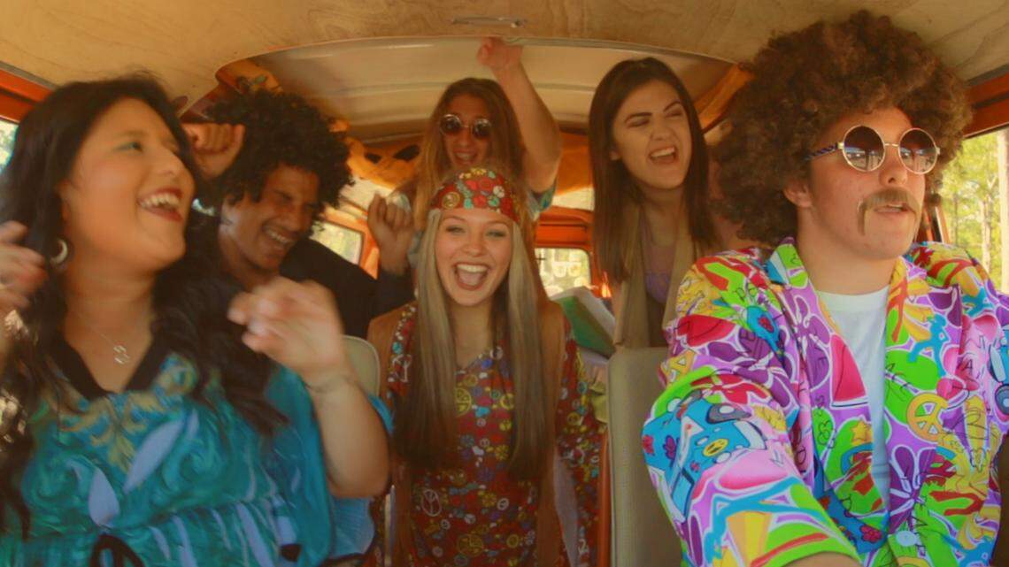 Coast brothers create viral throwback video for their high school alma mater