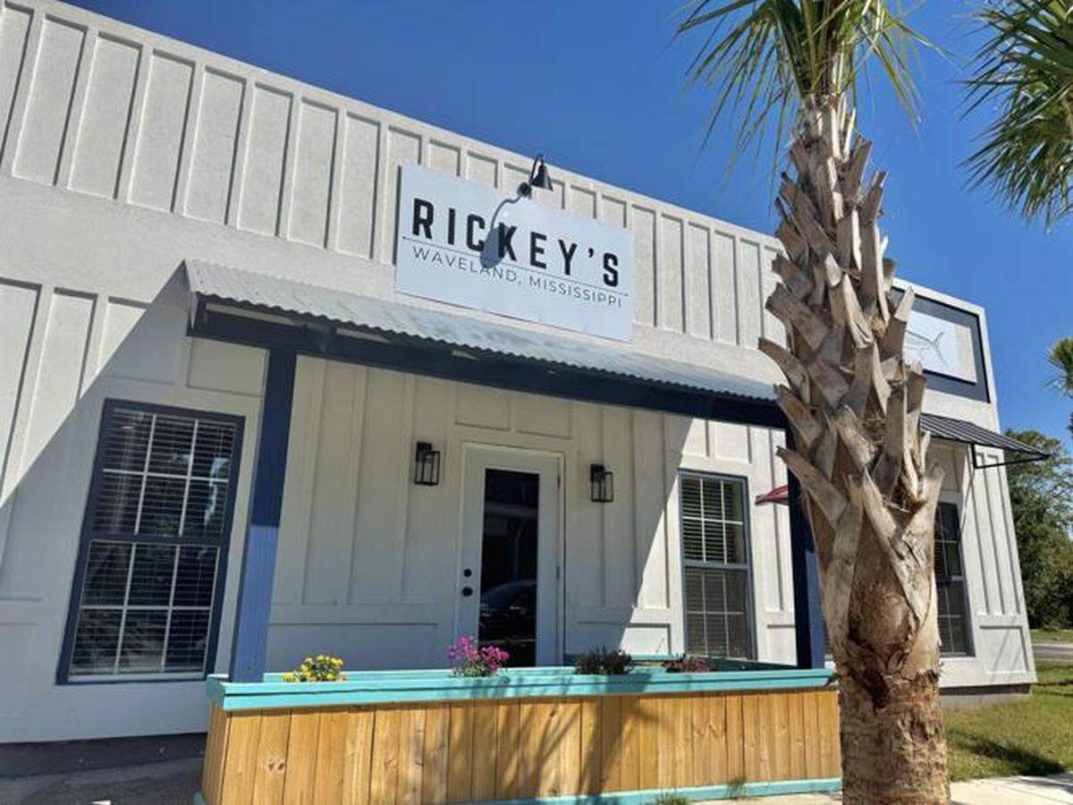 Rickey’s on Coleman has reopened in Waveland, 20 years after being dismantled by Hurricane Katrina.