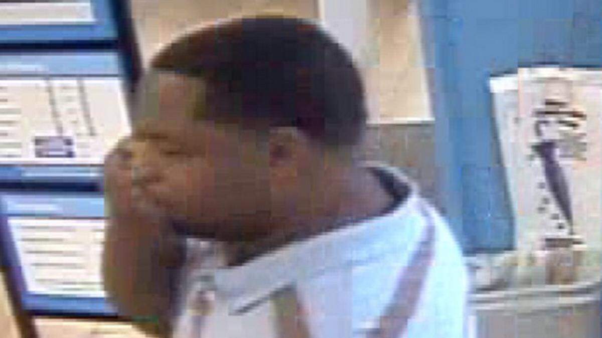 BILOXI POLICE DEPARTMENT 
 Biloxi Police want the public's help identifying this man for questioning about a business transaction Sunday evening involving counterfeit bills.