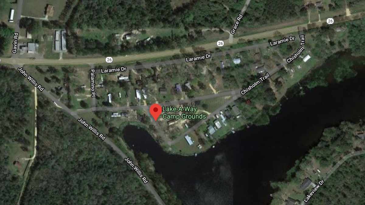 The Hall Lake Dam south of Lake-A-Way Campground in rural Stone County is compromised after days of rain in South Mississippi, and officials were working on April 16, 2021 to make repairs before more rain arrives.