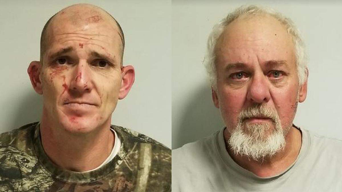 Benjamin Ellis, left, and Larry Gest