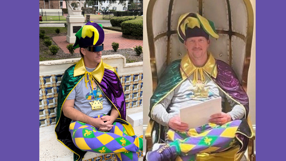 Brendon Oldendorf, the self-proclaimed King Cake King of New Orleans, will try to eat 150 king cakes this Mardi Gras season, including more than a dozen at various Mississippi Coast bakeries.