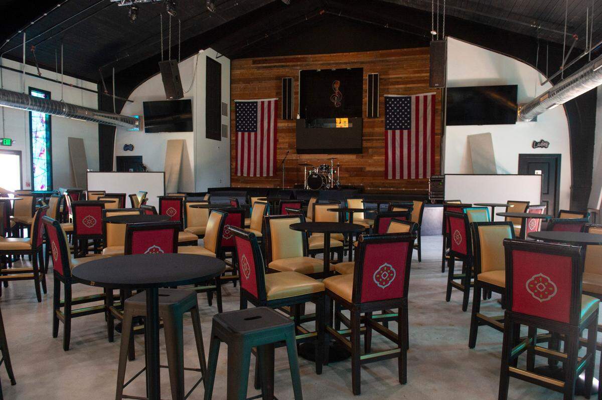 The event space at The Sanctuary in Biloxi on Wednesday, April 16, 2025.