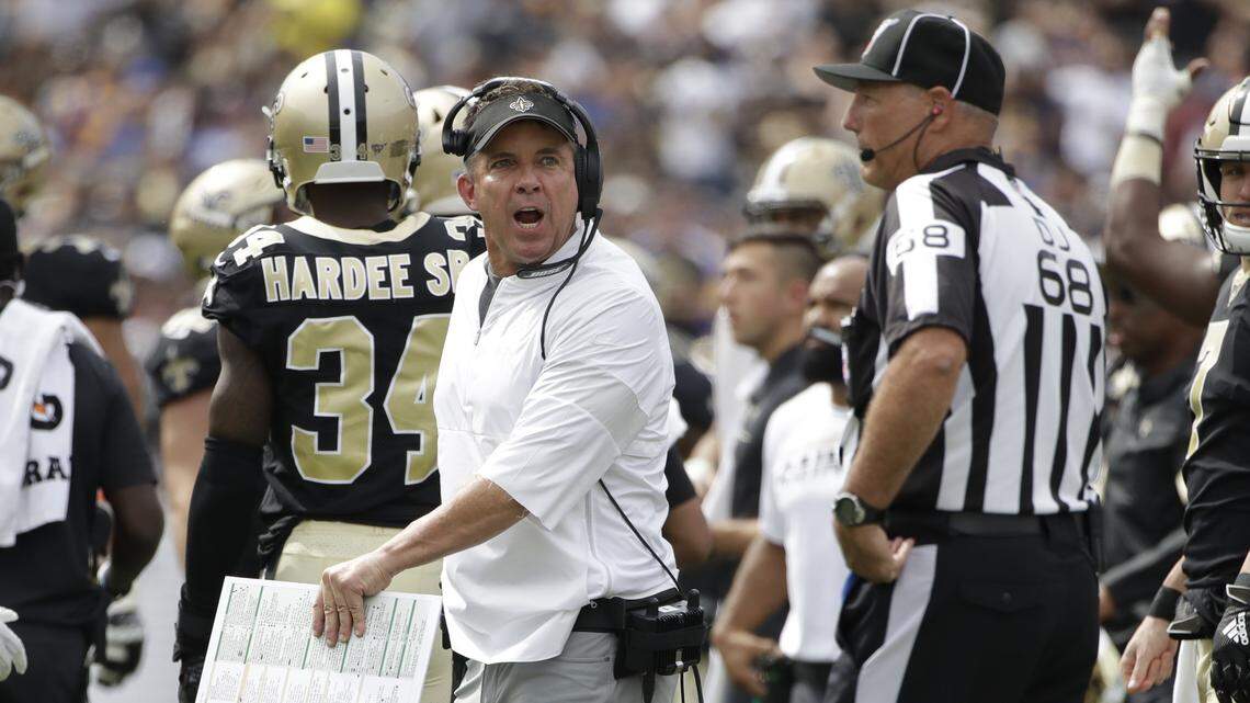 Saints coach Sean Payton has a plan at QB. Here is what it might look like.