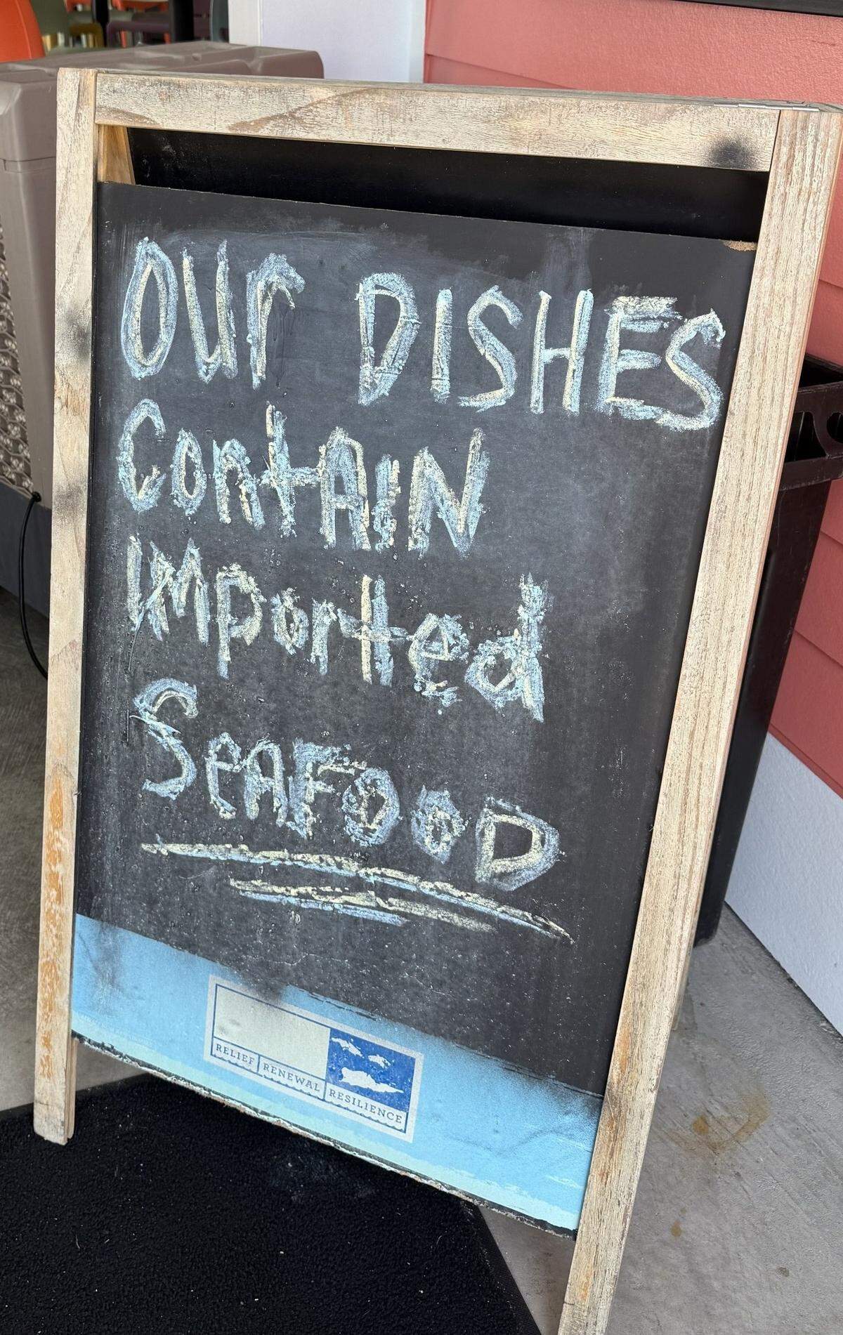 Following the implementation of HB602, Bay St. Louis restaurant Rags to Riches updated its signage in compliance with the law.