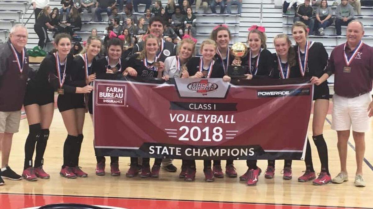 The Our Lady Academy volleyball team claimed its seventh consecutive state championship on Saturday in Oxford.