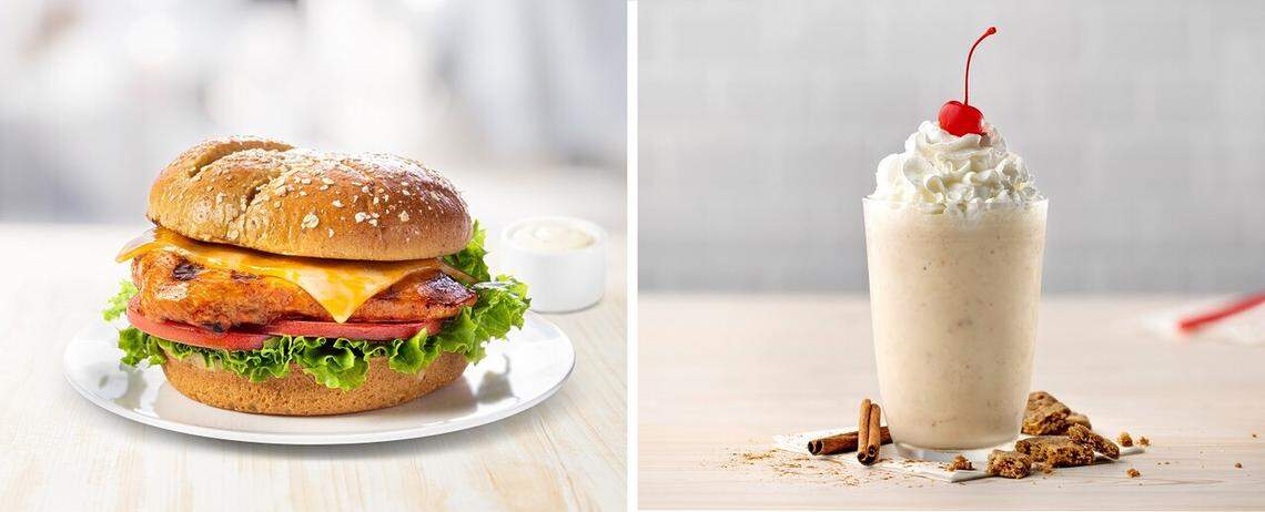 Chick-fil-A announced the debut of the new Autumn Spice milkshake and the return of the Grilled Spicy Deluxe Sandwich.
