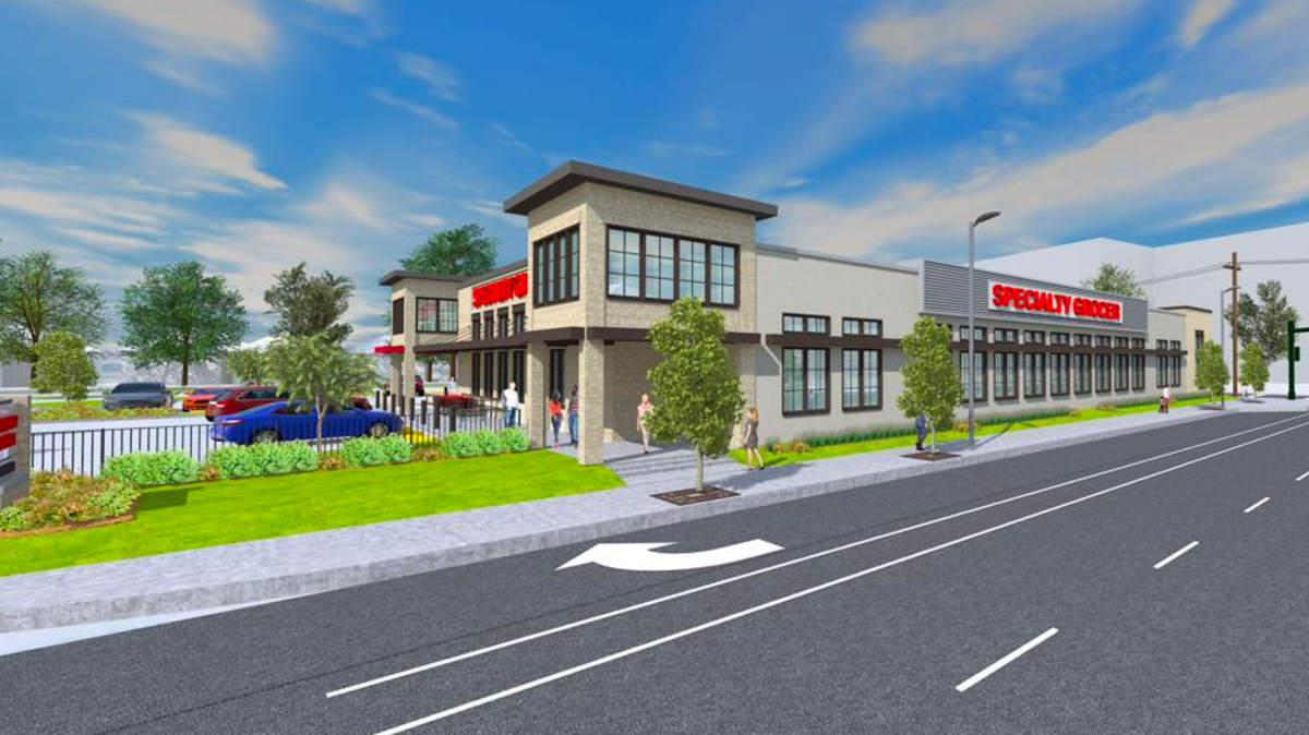A Trader’ Joe’s grocery store is planned on a vacant lot on Tulane Avenue in New Orleans.